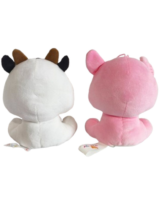 Farm Animal Plush Toy-Cow & Pig2