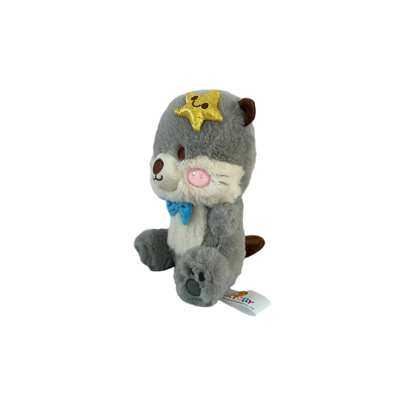 Kawaii Otter Stuffed Animal with Accessories3