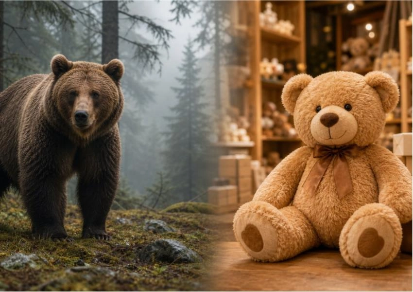 Why Are We Scared of Real Bears but Love Teddy Bears