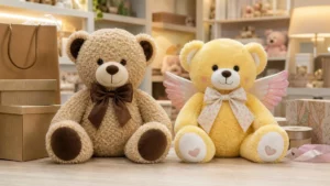 teddy bear design and retail appeal